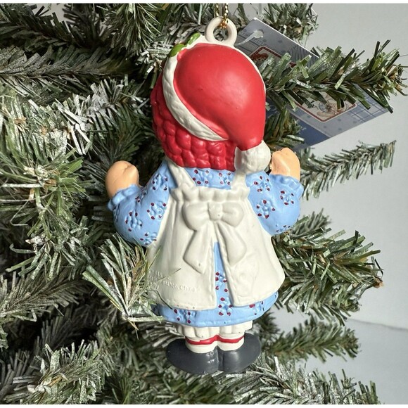 Kurt S Adler Christmas Ornament Raggedy Ann Doll w Xmas Garland Holiday NWT - Picture 4 of 5